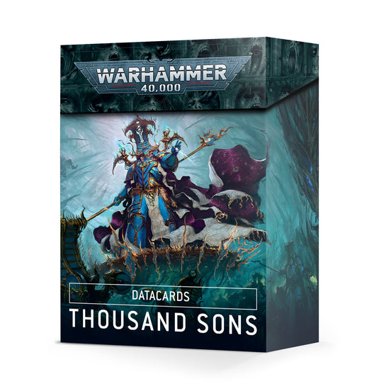 GWS - Warhammer 40K - Data Cards: Thousand Sons