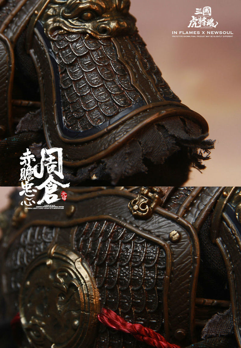 Load image into Gallery viewer, Inflames Toys x Newsoul Toys - Soul of Tiger Generals: Zhou Cang with Night Reading Scene
