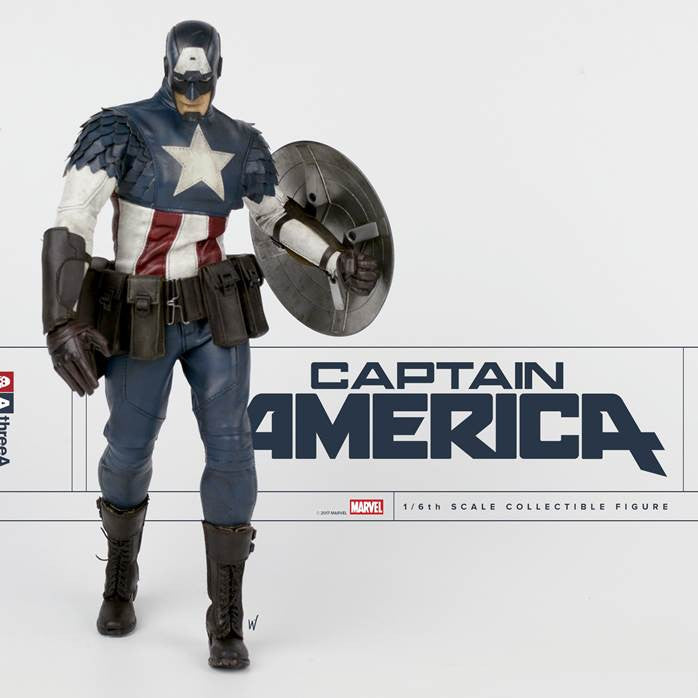 Load image into Gallery viewer, ThreeA - Captain America
