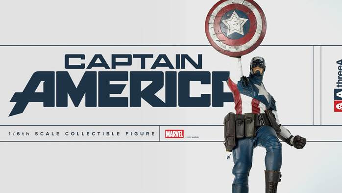 Load image into Gallery viewer, ThreeA - Captain America
