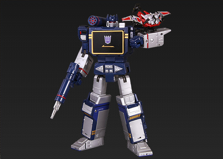 Load image into Gallery viewer, MP-13 Masterpiece Soundwave and Lazerbeak (Reissue)
