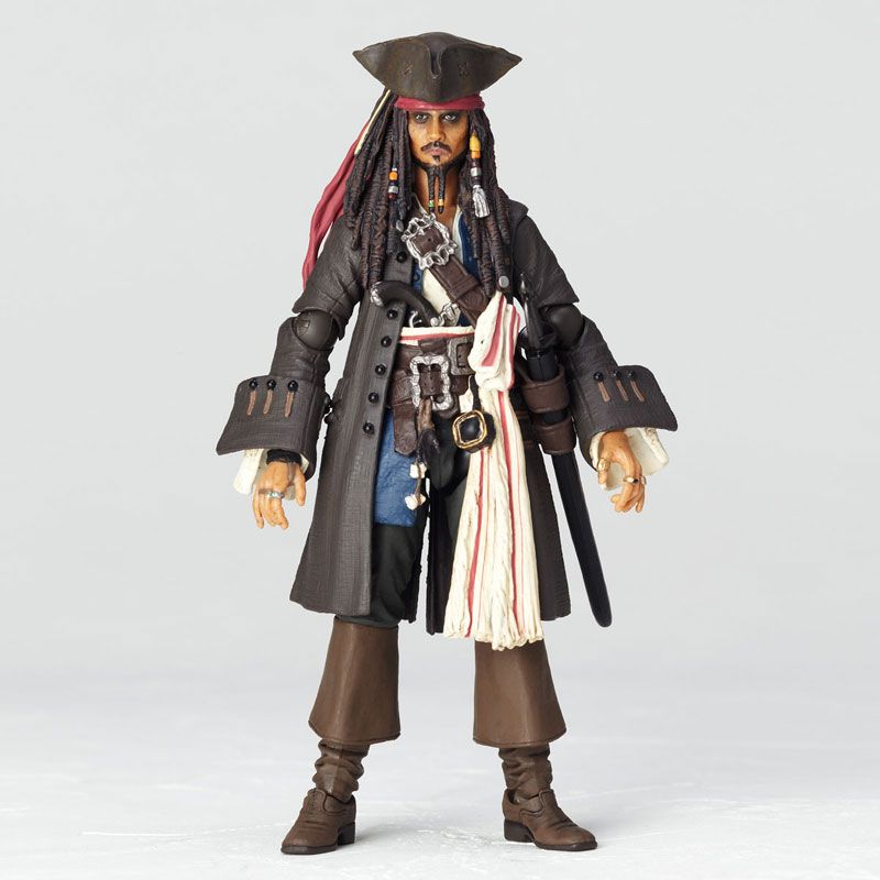 Load image into Gallery viewer, Kaiyodo - Pirates of the Caribbean - Revoltech NR006: Jack Sparrow
