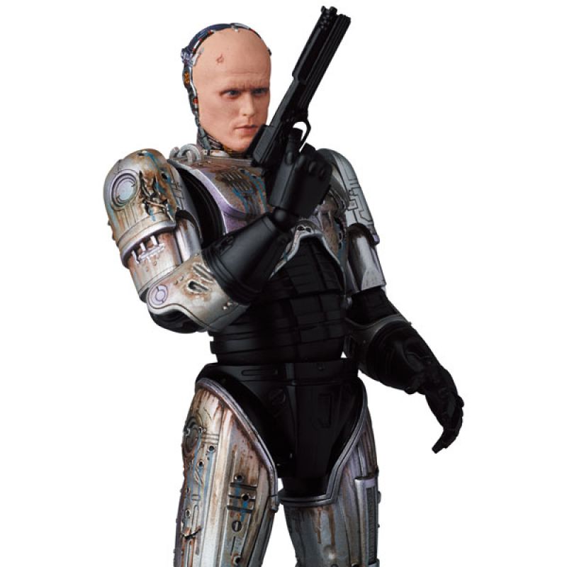 Load image into Gallery viewer, MAFEX RoboCop (1987) - RoboCop (Murphy Head Damaged Version) No. 192
