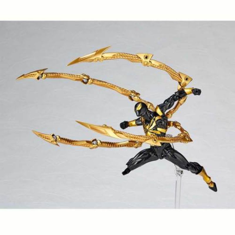 Load image into Gallery viewer, Kaiyodo - Amazing Yamaguchi - Revoltech023EX: Iron Spider [Black Version] [Limited Edition]
