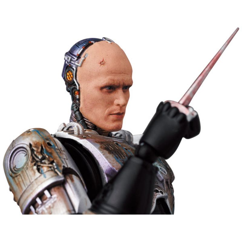 Load image into Gallery viewer, MAFEX RoboCop (1987) - RoboCop (Murphy Head Damaged Version) No. 192
