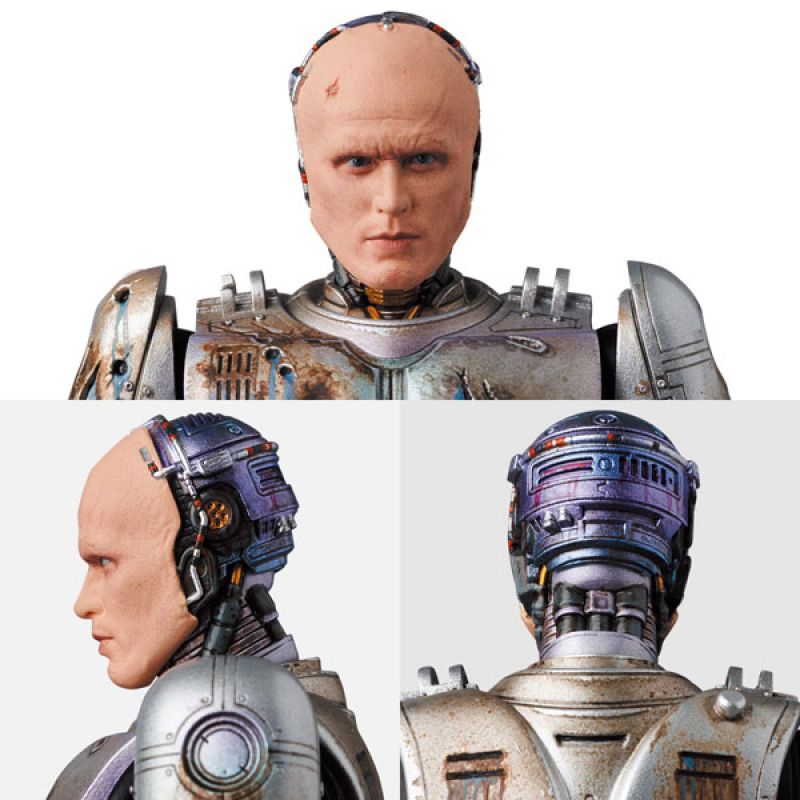 Load image into Gallery viewer, MAFEX RoboCop (1987) - RoboCop (Murphy Head Damaged Version) No. 192
