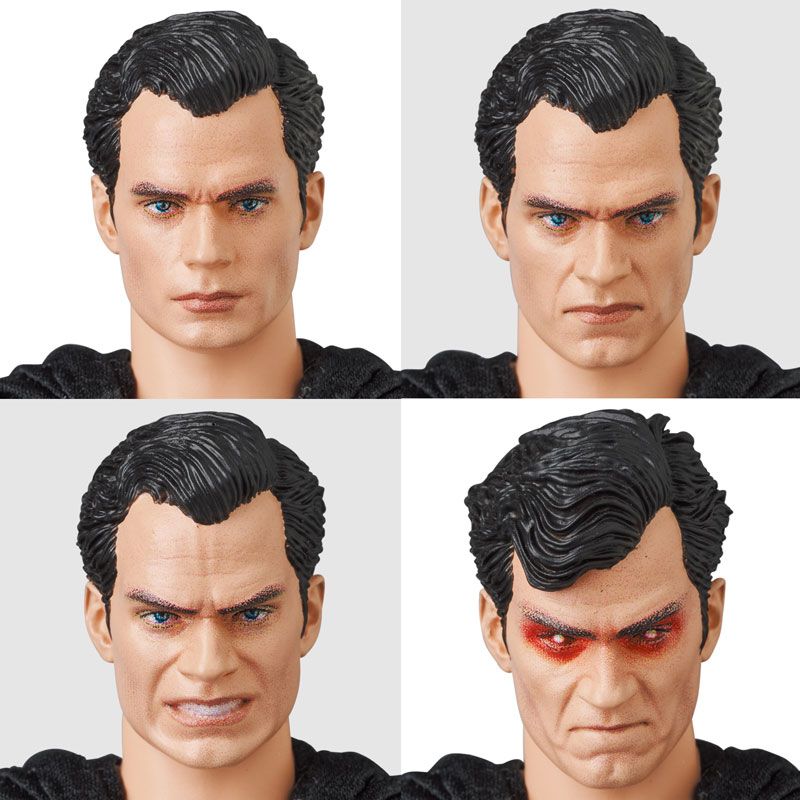 Load image into Gallery viewer, MAFEX - Zack Snyder&#39;s Justice League: Superman (Black Suit Version)

