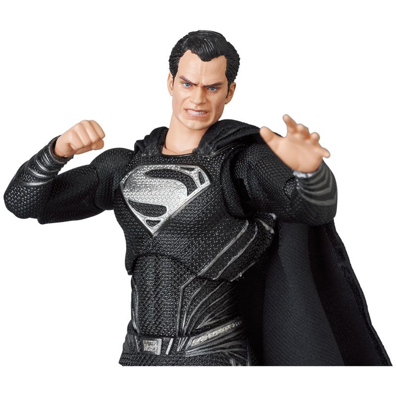 Load image into Gallery viewer, MAFEX - Zack Snyder&#39;s Justice League: Superman (Black Suit Version)
