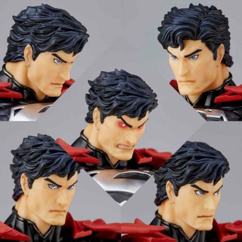 Load image into Gallery viewer, Kaiyodo - Amazing Yamaguchi - Revoltech027EX: Superman (Black Suit)
