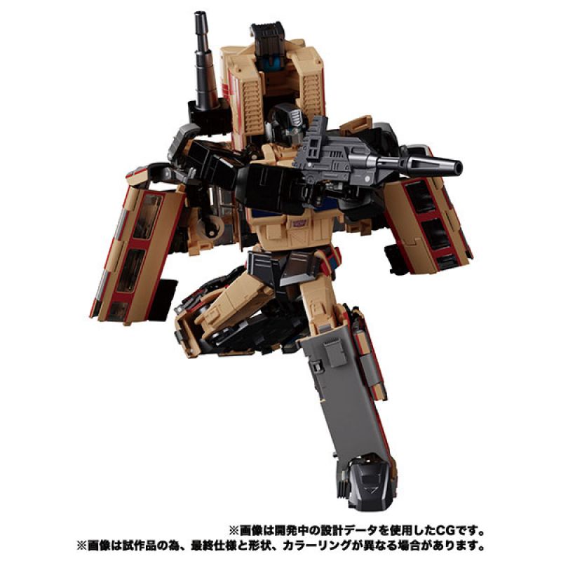 Load image into Gallery viewer, Transformers Masterpiece - MPG-05 Railbot Seizan (Raiden Combiner)
