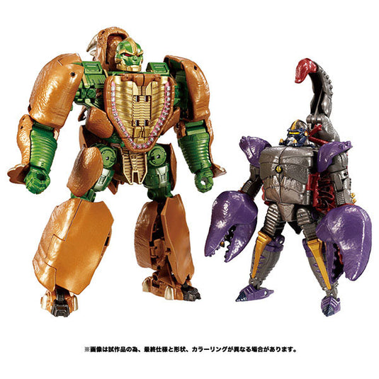 Takara - Transformers War for Cybertron: Rhinox VS Scorponok Set (Premium Finish)