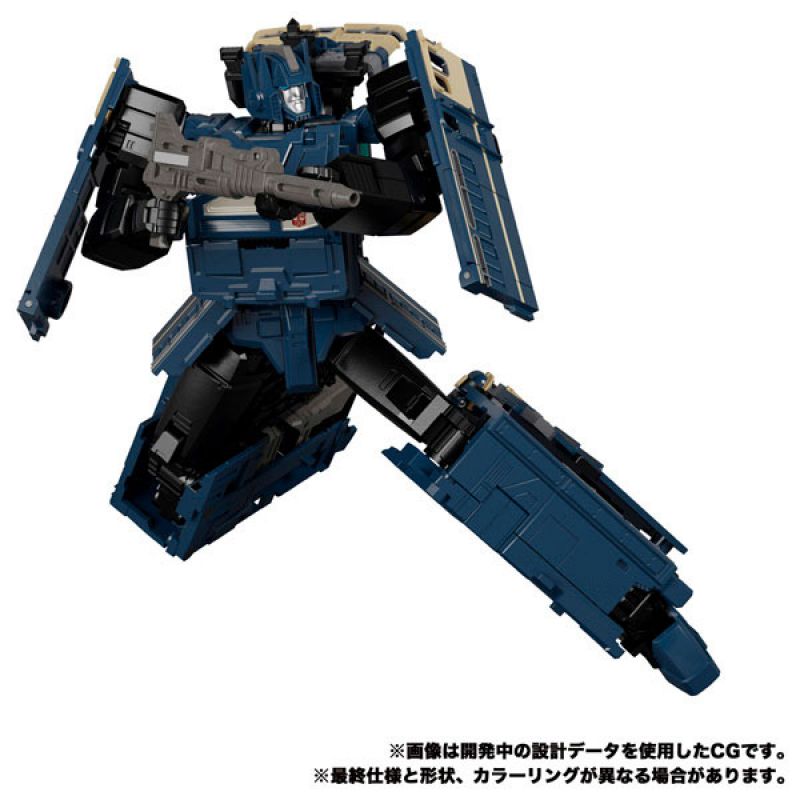 Load image into Gallery viewer, Transformers Masterpiece - MPG-02 Railbot Getsui (Raiden Combiner)
