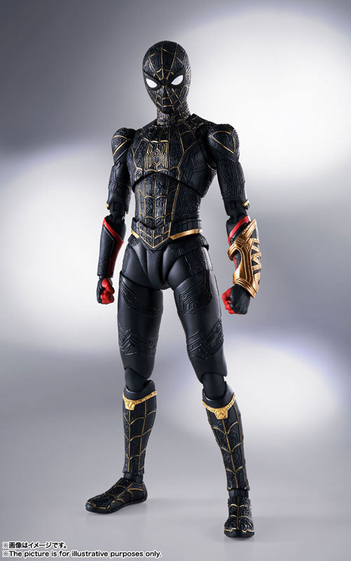 Load image into Gallery viewer, Bandai - S.H.Figuarts  - Spiderman: No Way Home - Spiderman Black &amp; Gold Suit
