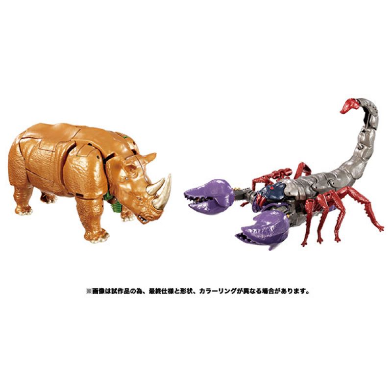 Load image into Gallery viewer, Takara - Transformers War for Cybertron: Rhinox VS Scorponok Set (Premium Finish)
