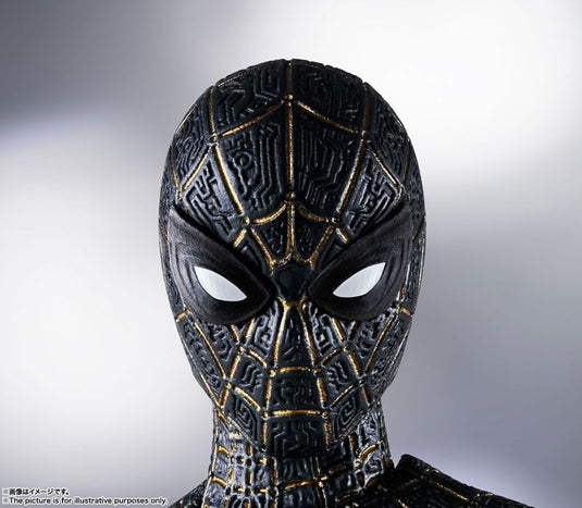 Bandai - S.H.Figuarts  - Spiderman: No Way Home - Spiderman Black & Gold Suit