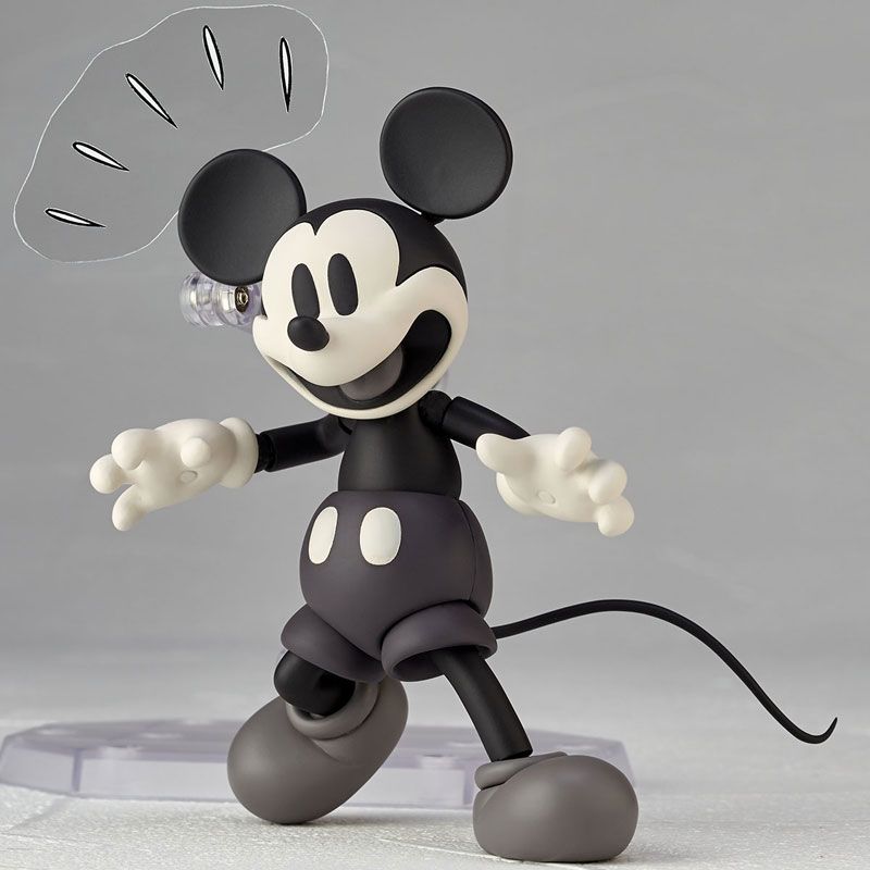 Load image into Gallery viewer, Kaiyodo - Movie Figure Complex: No. 13 Mickey Mouse [1936 Monochrome Color Version]
