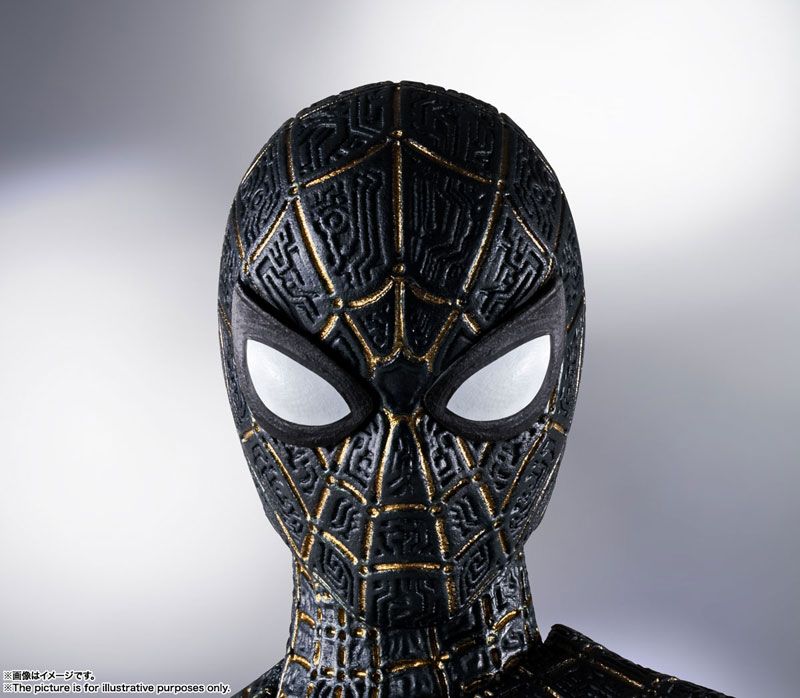 Load image into Gallery viewer, Bandai - S.H.Figuarts  - Spiderman: No Way Home - Spiderman Black &amp; Gold Suit
