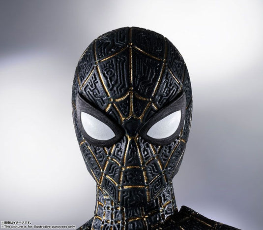 Bandai - S.H.Figuarts  - Spiderman: No Way Home - Spiderman Black & Gold Suit
