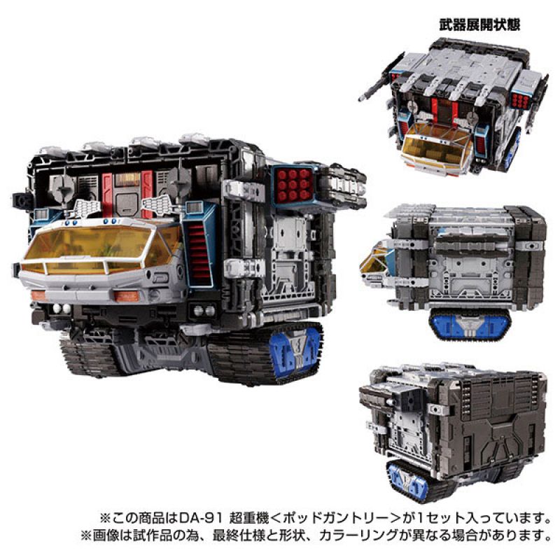 Load image into Gallery viewer, Diaclone Reboot - DA-91 Super Heavy Machine (Pod Gantry)
