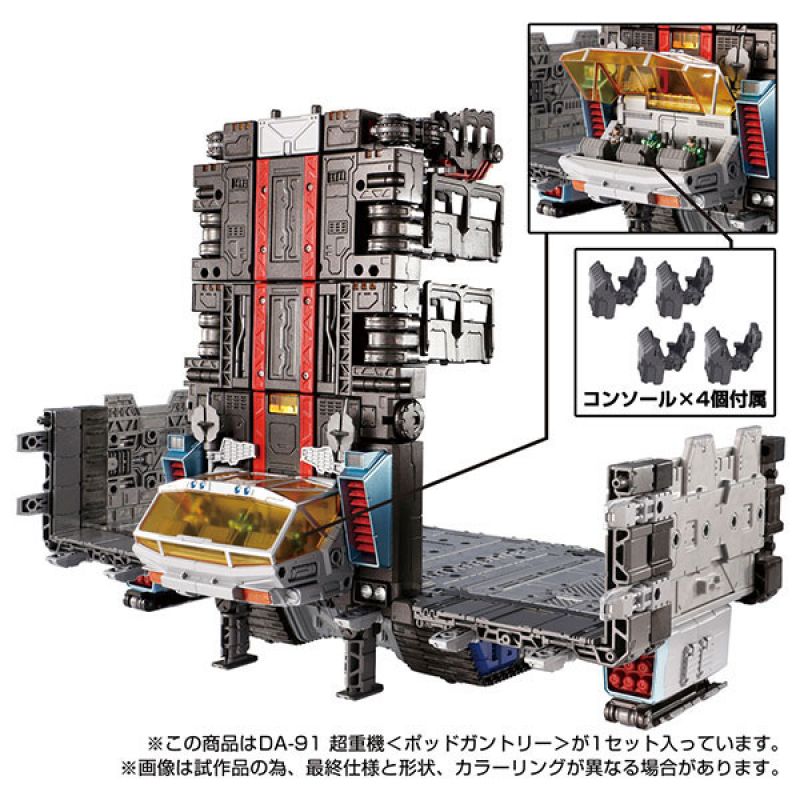 Load image into Gallery viewer, Diaclone Reboot - DA-91 Super Heavy Machine (Pod Gantry)
