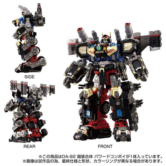 Diaclone Reboot - DA-92 Armor Wrap Combination Powered Convoy