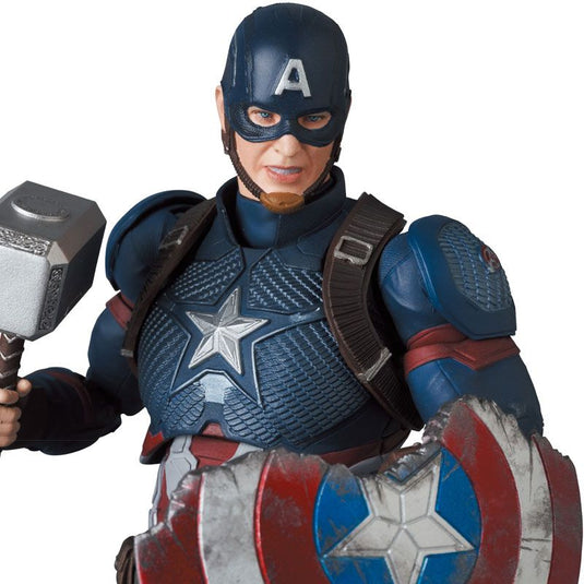 MAFEX Avengers Endgame: Captain America No. 130