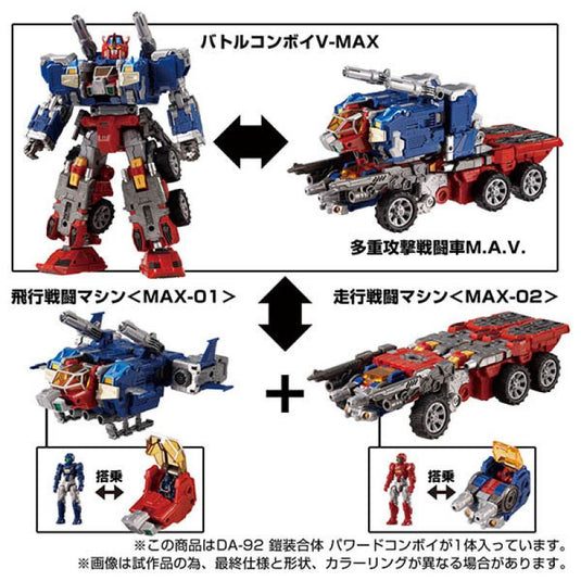 Diaclone Reboot - DA-92 Armor Wrap Combination Powered Convoy