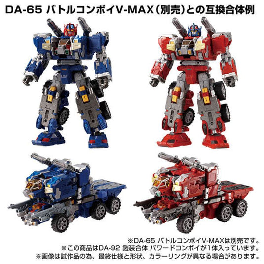 Diaclone Reboot - DA-92 Armor Wrap Combination Powered Convoy