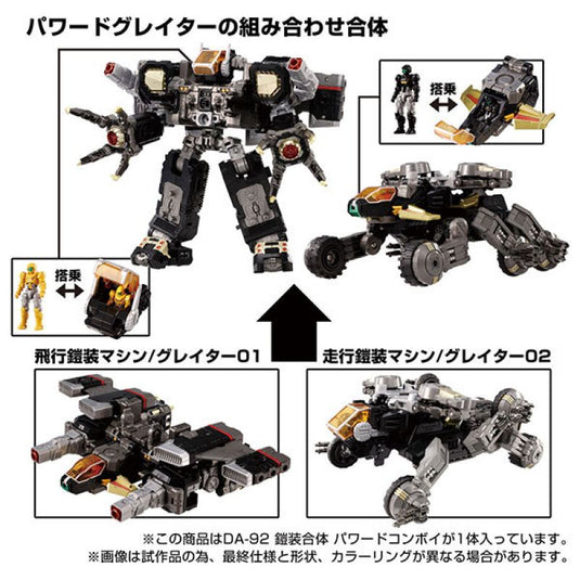 Diaclone Reboot - DA-92 Armor Wrap Combination Powered Convoy