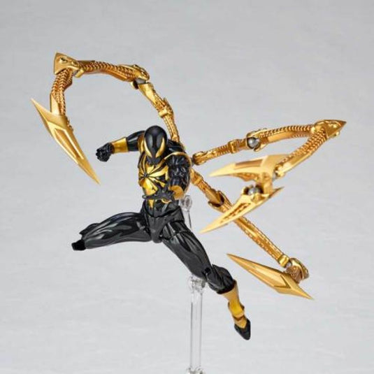 Kaiyodo - Amazing Yamaguchi - Revoltech023EX: Iron Spider [Black Version] [Limited Edition]