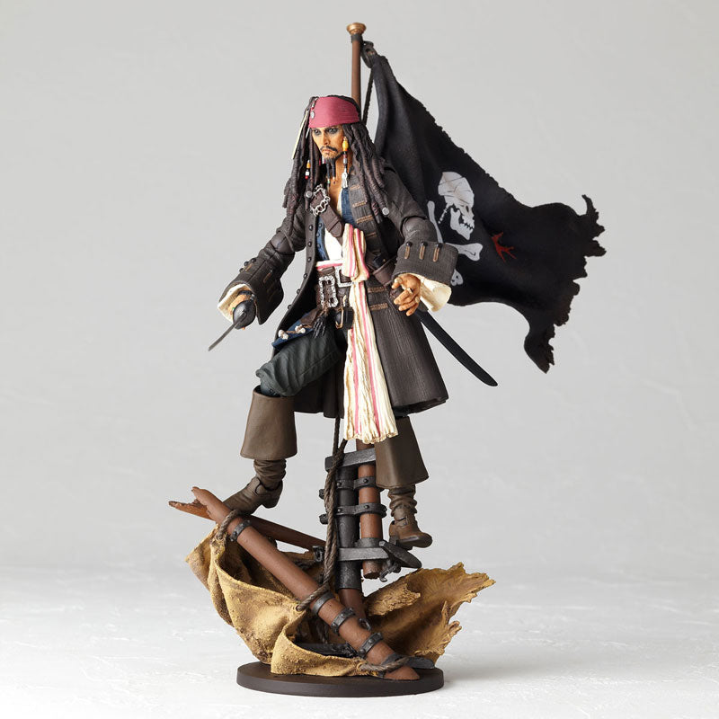 Load image into Gallery viewer, Kaiyodo - Pirates of the Caribbean - Revoltech NR006: Jack Sparrow
