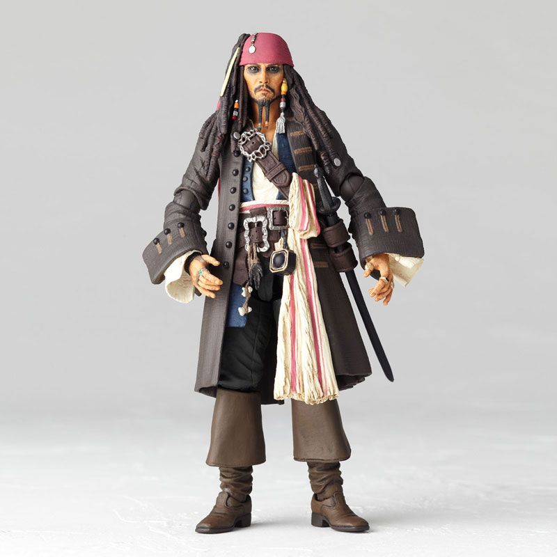 Load image into Gallery viewer, Kaiyodo - Pirates of the Caribbean - Revoltech NR006: Jack Sparrow
