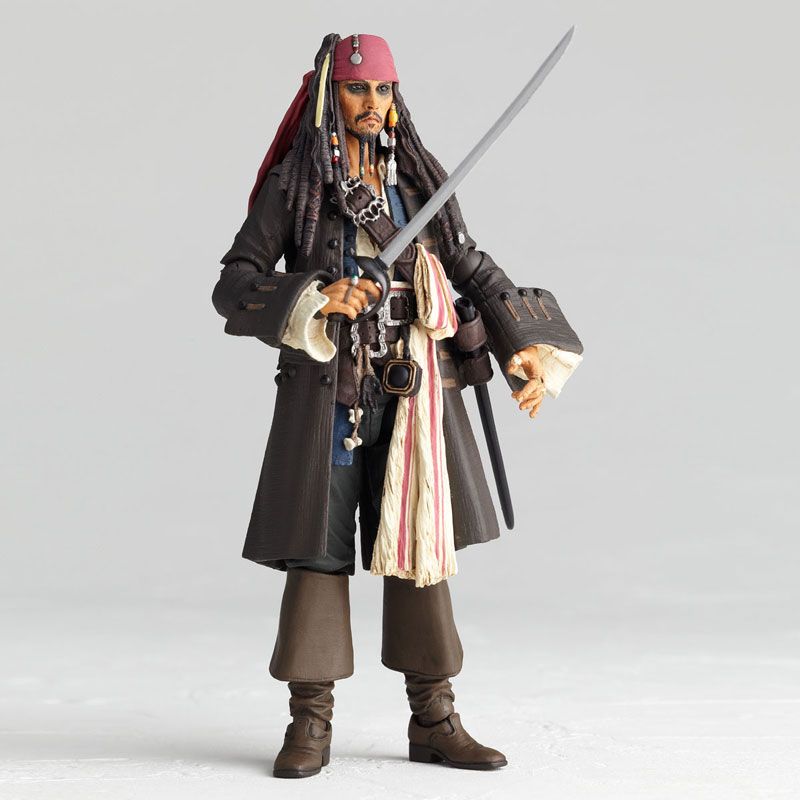 Load image into Gallery viewer, Kaiyodo - Pirates of the Caribbean - Revoltech NR006: Jack Sparrow
