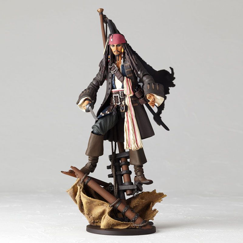 Load image into Gallery viewer, Kaiyodo - Pirates of the Caribbean - Revoltech NR006: Jack Sparrow
