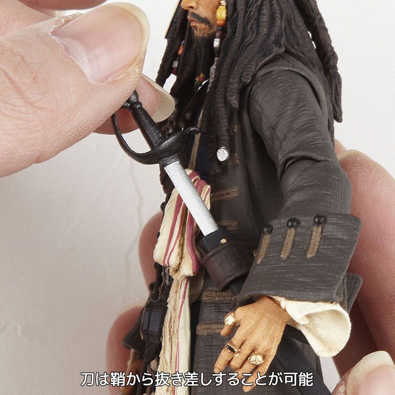 Load image into Gallery viewer, Kaiyodo - Pirates of the Caribbean - Revoltech NR006: Jack Sparrow
