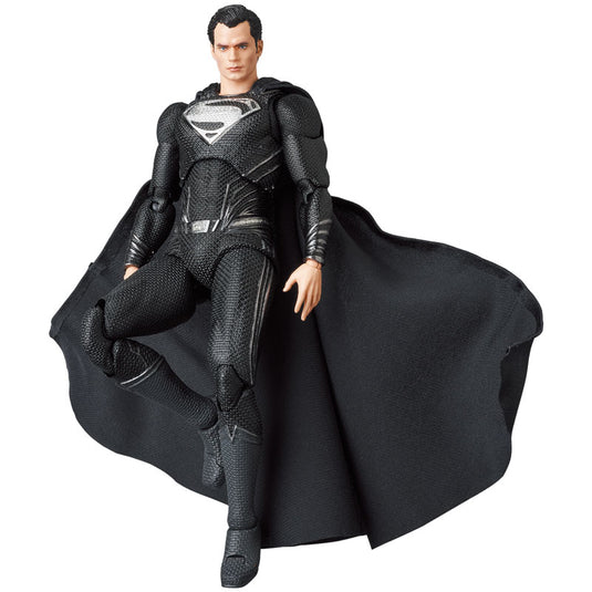 MAFEX - Zack Snyder's Justice League: Superman (Black Suit Version)
