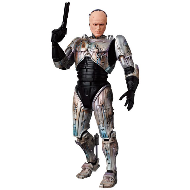 Load image into Gallery viewer, MAFEX RoboCop (1987) - RoboCop (Murphy Head Damaged Version) No. 192
