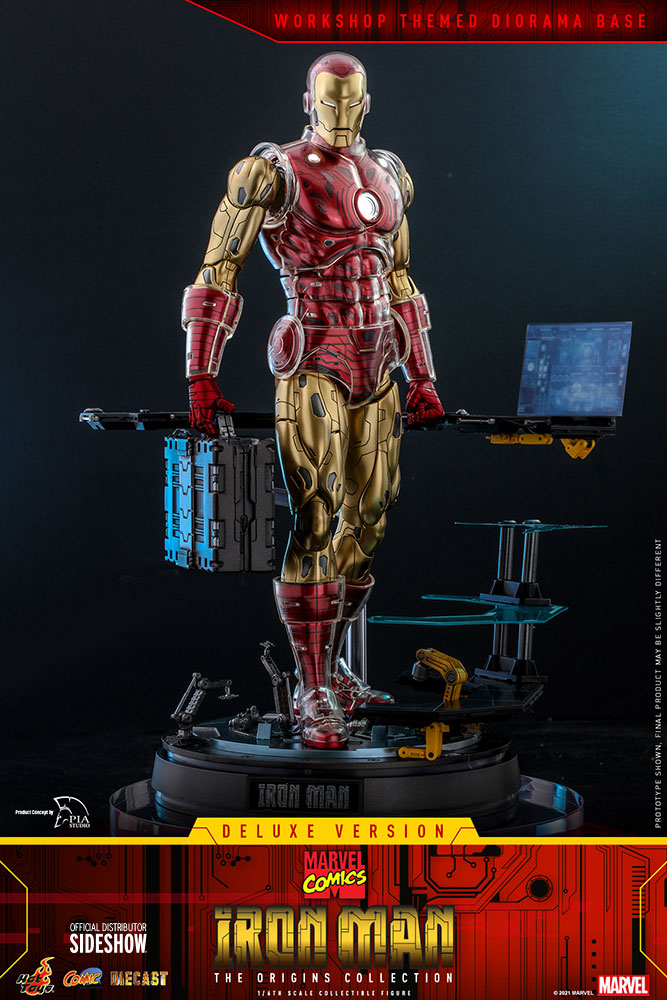 Load image into Gallery viewer, Hot Toys - Marvel Comics The Origin Collection: Iron Man [Deluxe]
