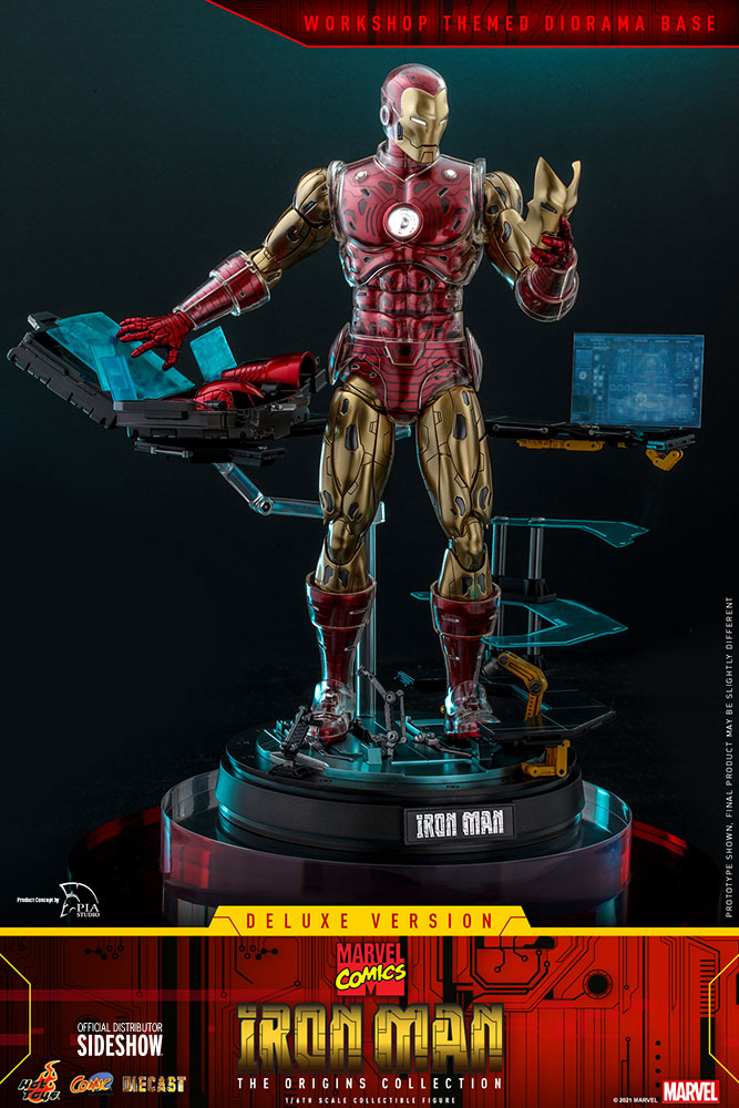 Load image into Gallery viewer, Hot Toys - Marvel Comics The Origin Collection: Iron Man [Deluxe]
