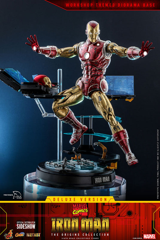 Hot Toys - Marvel Comics The Origin Collection: Iron Man [Deluxe]