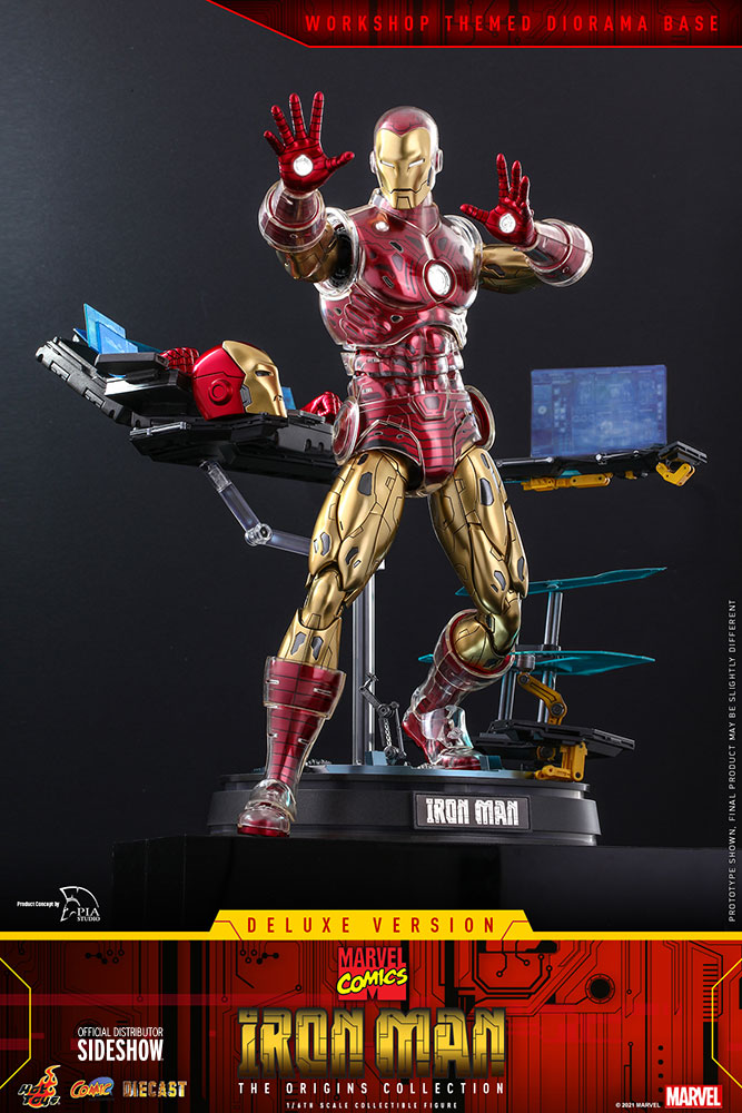 Load image into Gallery viewer, Hot Toys - Marvel Comics The Origin Collection: Iron Man [Deluxe]
