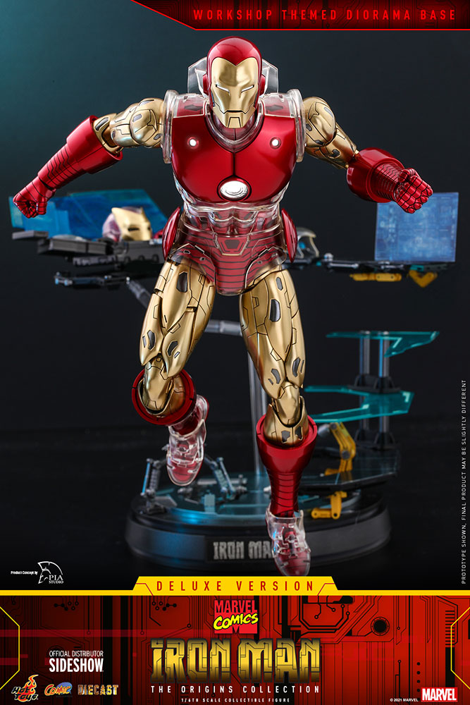 Load image into Gallery viewer, Hot Toys - Marvel Comics The Origin Collection: Iron Man [Deluxe]
