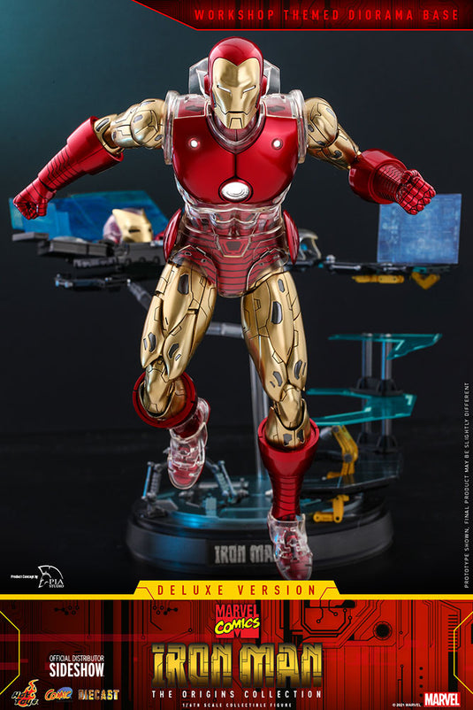 Hot Toys - Marvel Comics The Origin Collection: Iron Man [Deluxe]