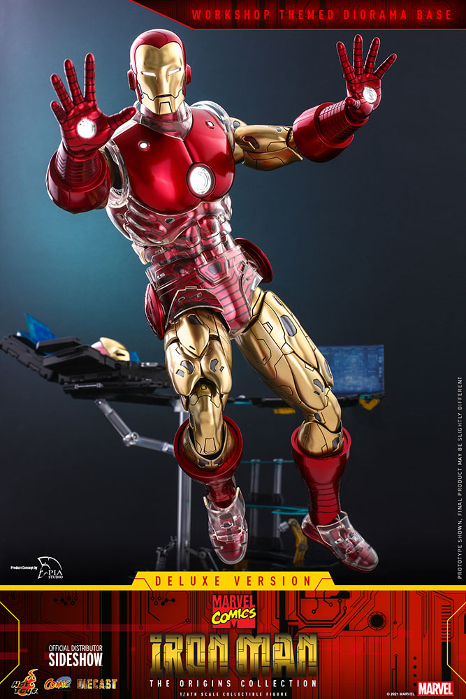 Load image into Gallery viewer, Hot Toys - Marvel Comics The Origin Collection: Iron Man [Deluxe]
