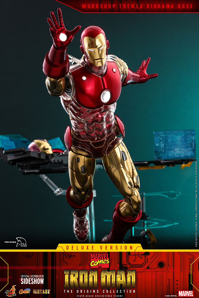 Load image into Gallery viewer, Hot Toys - Marvel Comics The Origin Collection: Iron Man [Deluxe]
