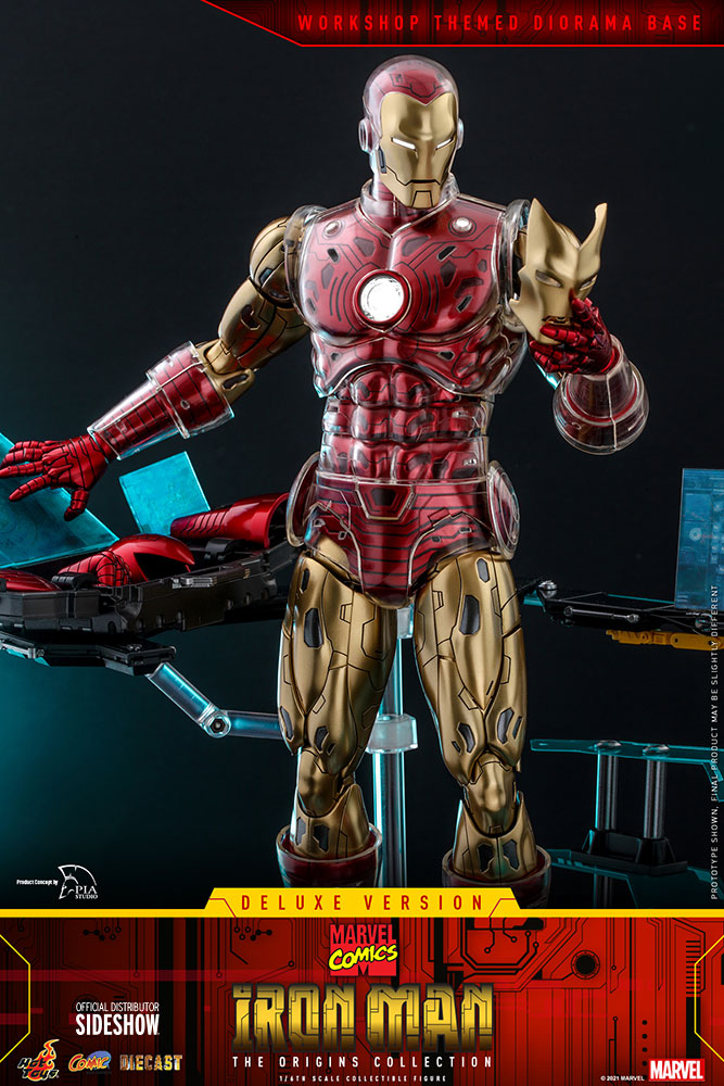 Load image into Gallery viewer, Hot Toys - Marvel Comics The Origin Collection: Iron Man [Deluxe]
