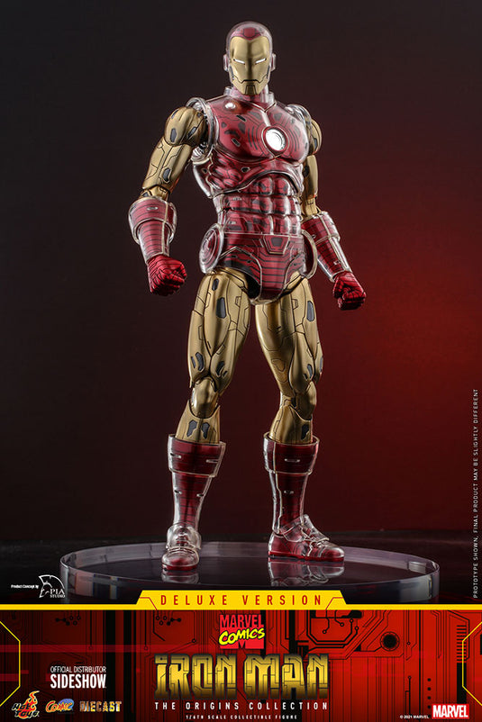 Hot Toys - Marvel Comics The Origin Collection: Iron Man [Deluxe]