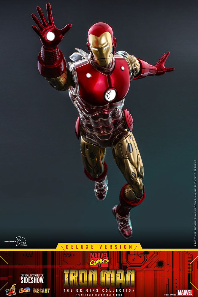 Load image into Gallery viewer, Hot Toys - Marvel Comics The Origin Collection: Iron Man [Deluxe]
