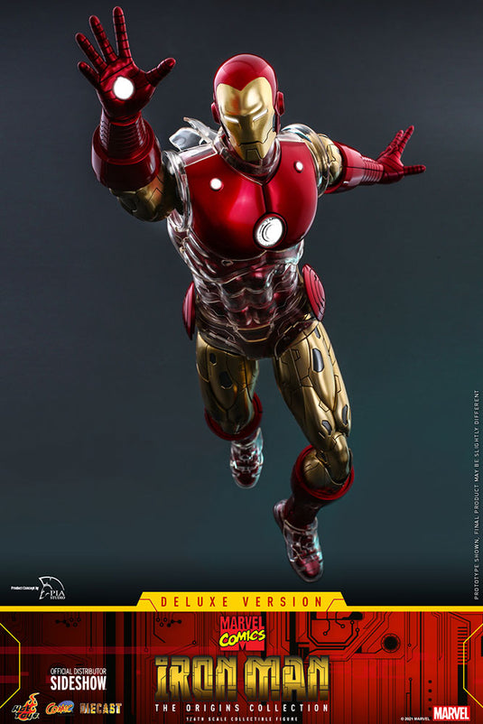 Hot Toys - Marvel Comics The Origin Collection: Iron Man [Deluxe]