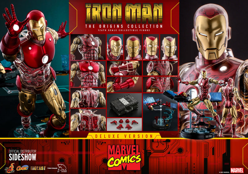 Load image into Gallery viewer, Hot Toys - Marvel Comics The Origin Collection: Iron Man [Deluxe]
